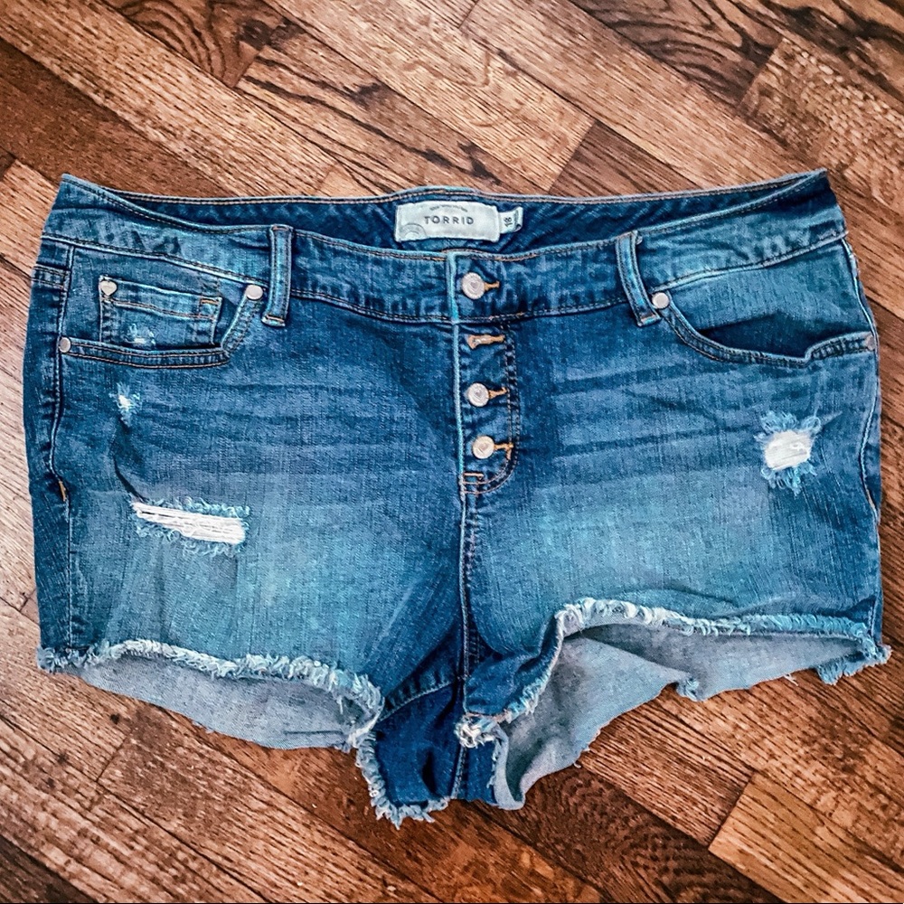 Torrid Jean shorts